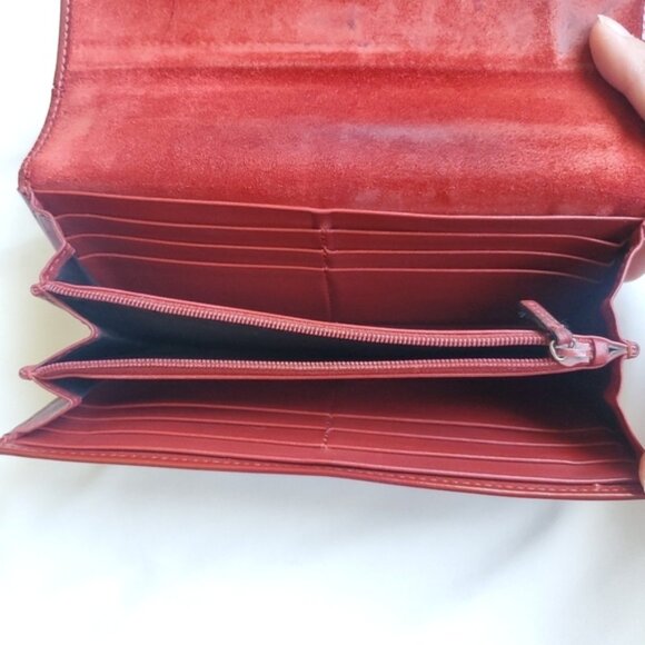 Gucci Monogram Vernis Leather Wallet Cardholders - Picture 10 of 13
